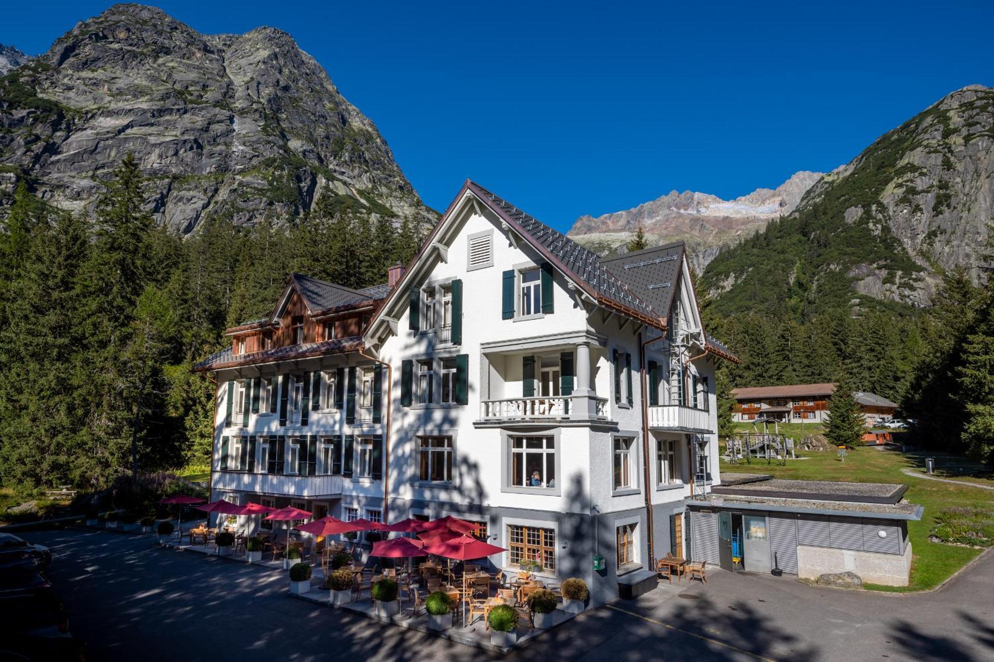 Hotel Und Naturresort Handeck Guttannen ภายนอก รูปภาพ