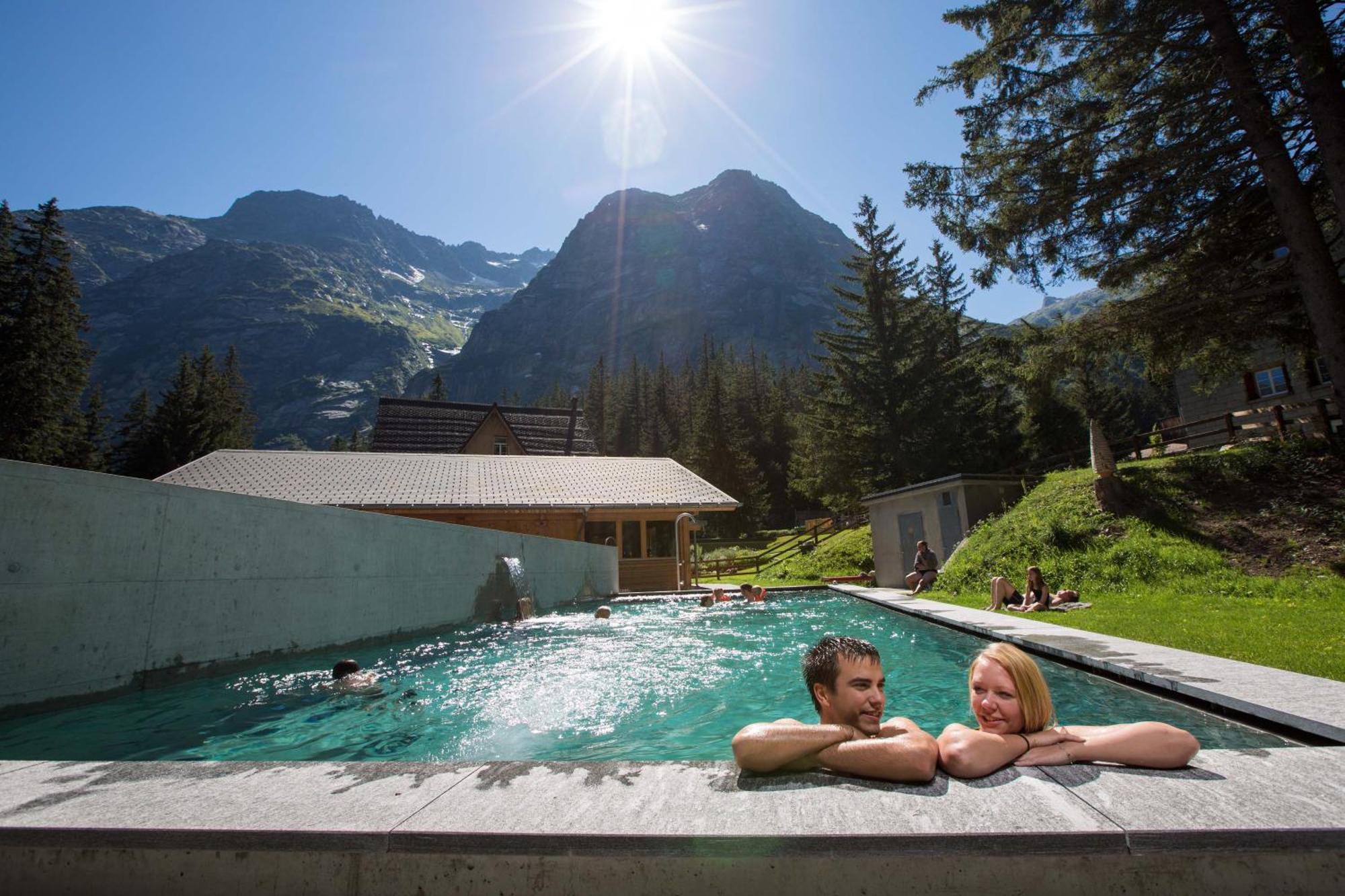 Hotel Und Naturresort Handeck Guttannen ภายนอก รูปภาพ
